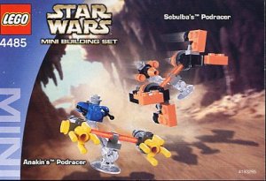 レゴ スターウォーズ STAR WARS MINI Sebulba's Podracer? & Anakin's Podracer