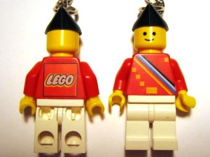 Legoland Ambassador Key Chain - new type with LEGO logo on back
