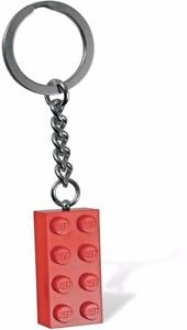 2 x 4 Brick - Red Key Chain