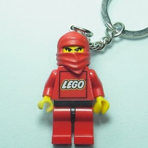 Red Ninja Key Chain