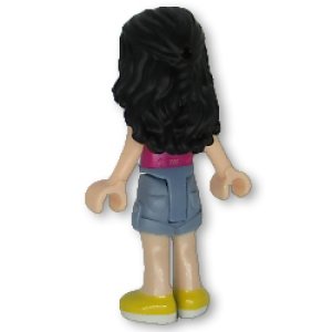 画像2: エマ(ダークパープル-ストライプマゼンタ-トップ・ダークパープル-ショーツ) (2)