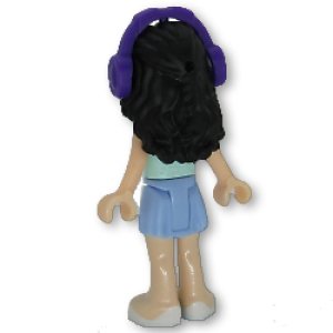 画像2: エマ(ライトアクア-トップ・ブライトライトブルー-スカート) (2)