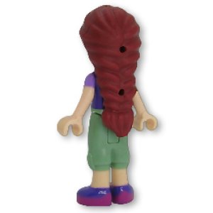 画像2: ジョイ(ダークパープル-ベスト・グリーン-クロップドパンツ) (2)