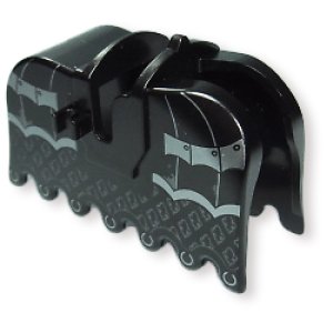 画像2: ホースプロテクター(フルール・ブラック) (2)