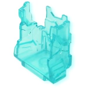 画像2: ロックパネル2x4x3(トランスライトブルー) (2)