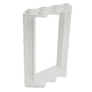 画像2: ドアフレーム4x4x6コーナー(ホワイト) (2)