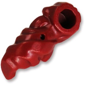 画像3: バットガールマスク用ポニーテール（ダークレッド） (3)