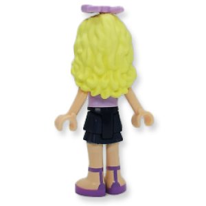 画像2: ダニエル（ダークブルーレイヤードスカート・ラベンダートップ） (2)