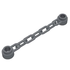 ショートチェーン・5links（ダークブルーイッシュグレー）