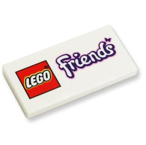 2x4タイル（LEGO Friends）