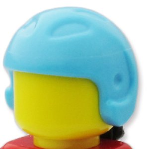 画像2: ヘア(スキーヘルメット/ミディアムアジュール・ブラック) (2)