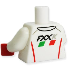 画像2: トルソー(フェラーリ・ジャケットホワイト・FXXK) (2)