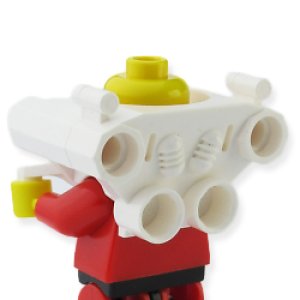 画像2: ジェットパック・ツインハンドル(ホワイト) (2)