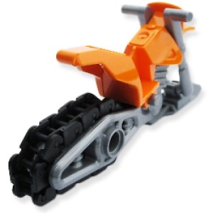 画像2: スノーモービル(オレンジ) (2)