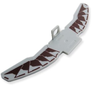 画像2: ファルコン ウィング(ライトブルーイッシュグレー/ダークレッド) (2)