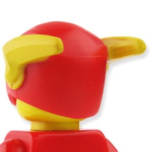 画像2: フラッシュ ヘッドギア（レッド） (2)