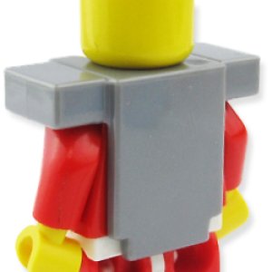 画像2: ブレストプレートアーマー・リクタンギュラー（フラットシルバー） (2)