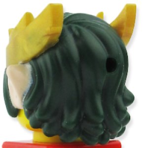 画像2: ヘア(ダークグリーン・ゴブリンアイ ティアラ) (2)