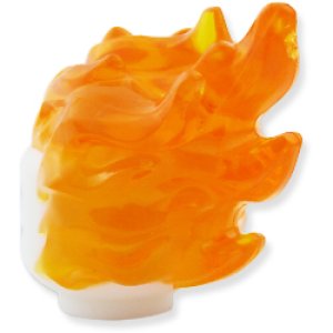 画像2: ヘッド(トランスオレンジファイヤー/スカル・イエローアイ) (2)