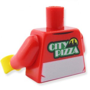 画像2: トルソー（ポロシャツ・CITY PIZZA） (2)