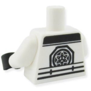 画像2: トルソー(ニンジャゴーローブ/ホワイト・ラジオ・バックプリント) (2)