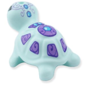 画像2: フレンズ・カメ(ライトアクア) (2)