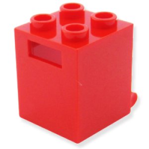 画像2: コンテナ2x2x2(レッド) (2)