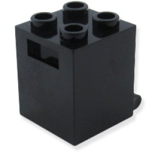 画像2: コンテナ2x2x2（ブラック） (2)