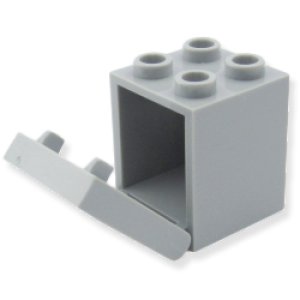 画像2: コンテナ（ライトブルーイッシュグレー） (2)