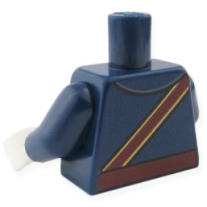 画像2: トルソー（軍服ダークブルー・メタリックゴールドメダル・ダークレッドサッシュ 2） (2)