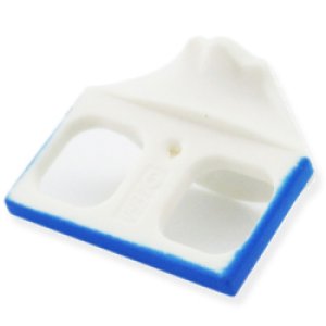 画像2: ダックテールコスチューム(ホワイト/ブルーリム) (2)