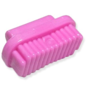 画像2: フレンズ・ラージブラシ/オーバル(ダークピンク) (2)