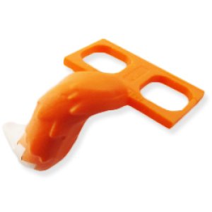 画像2: アライグマ テールコスチューム（オレンジ） (2)