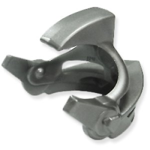 画像2: バイザー・アイスリット(フラットシルバー) (2)