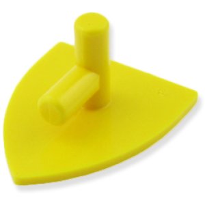 画像2: イエローシールド(逆三角形) (2)