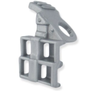 画像2: ショルダーパットダブルシース（フラットシルバー） (2)