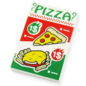 2x3タイル（PIZZA）