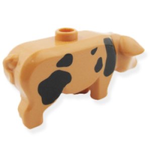 画像2: ブタ(ブラックパターン) (2)