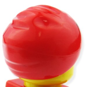 画像2: スイミングキャップ・ホワイト アイ(レッド) (2)