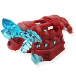 画像2: ブリザード・サムライ アーマー(ダークレッド) (2)