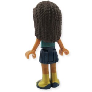 画像2: アンドレア（ダークブルー スカート・ゴールド トップ/ターコイズ ベスト） (2)