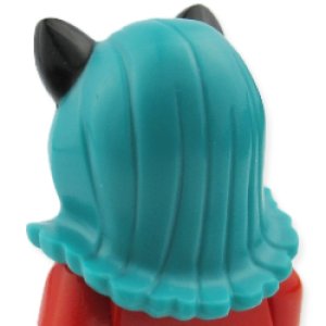 画像2: ヘア5-03(ダークターコイズ) (2)