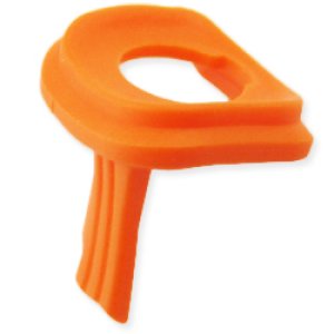 画像2: ロングスカーフ（オレンジ） (2)