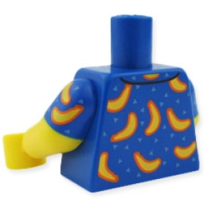 画像2: トルソー(シャツ ブルー・バナナ) (2)