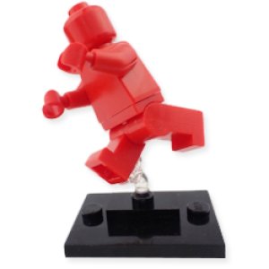 画像2: ミニフィグ ポーズ スタンドバー(ダークレッド) (2)