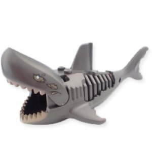 画像2: サメ・ゾンビ(ダークブルーイッシュグレー) (2)