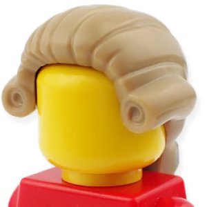 画像2: ヘア321(ダークタン・ダークパープル リボン) (2)