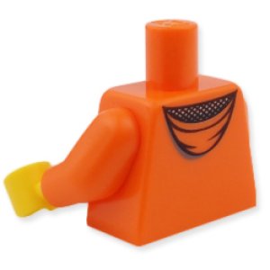 画像2: トルソー(オレンジジャケット・フード) (2)