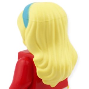 画像2: ヘア242（ブライトライトイエロー・ヘアーバンド/ダークアジュール） (2)