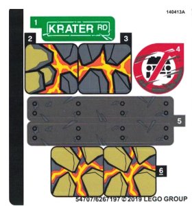 ステッカー シート・Set 76128 - (54707/6267197)